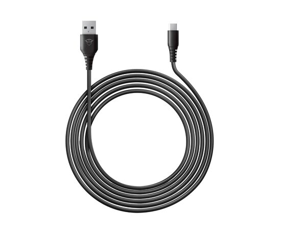 Дата кабель USB 2.0 AM to USB-C 3.0m GXT 226 for PS5 black Trust (24168_TRUST), изображение 6 Дата кабель USB 2.0 AM to USB-C 3.0m GXT 226 for PS5 black Trust (24168_TRUST), изображение 6