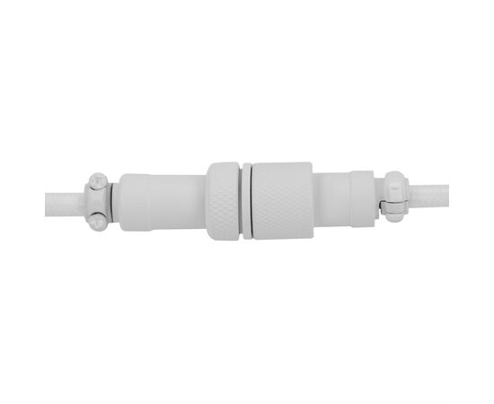 Дата кабель USB-C + USB A to USB-C 1.36m Coiled Angled Aviator white Keychron (CAB9_KEYCHRON), изображение 4 Дата кабель USB-C + USB A to USB-C 1.36m Coiled Angled Aviator white Keychron (CAB9_KEYCHRON), изображение 4