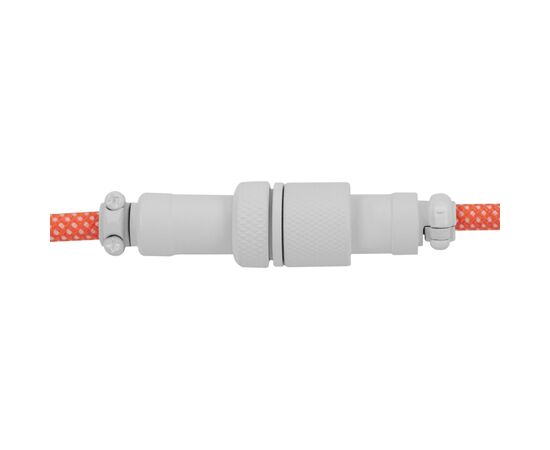 Дата кабель USB-C + USB A to USB-C 1.36m Coiled Aviator orange Keychron (CAB14_KEYCHRON), изображение 4 Дата кабель USB-C + USB A to USB-C 1.36m Coiled Aviator orange Keychron (CAB14_KEYCHRON), изображение 4
