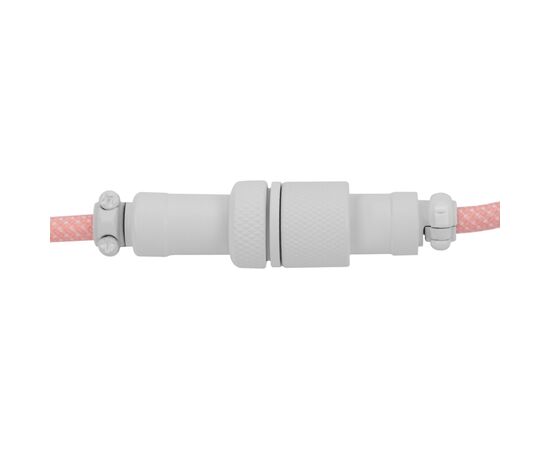 Дата кабель USB-C + USB A to USB-C 1.36m Coiled Aviator pink Keychron (CAB15_KEYCHRON), изображение 4 Дата кабель USB-C + USB A to USB-C 1.36m Coiled Aviator pink Keychron (CAB15_KEYCHRON), изображение 4