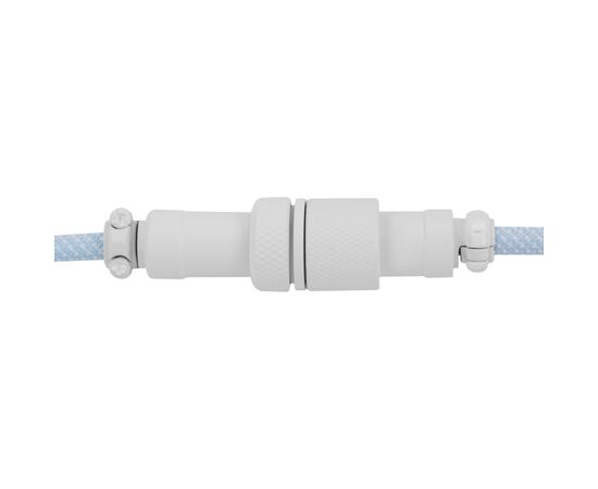 Дата кабель USB-C + USB A to USB-C 1.36m Coiled Aviator blue Keychron (CAB19_KEYCHRON), изображение 4 Дата кабель USB-C + USB A to USB-C 1.36m Coiled Aviator blue Keychron (CAB19_KEYCHRON), изображение 4