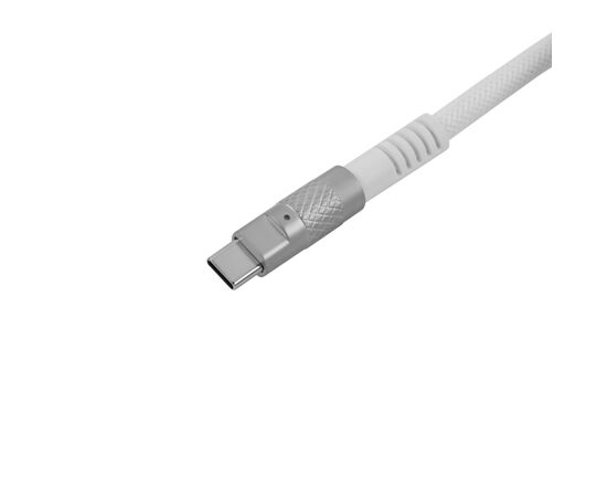 Дата кабель USB-C + USB A to USB-C 1.0m Double-Sleeved Geek white Keychron (CAB20_KEYCHRON), изображение 2 Дата кабель USB-C + USB A to USB-C 1.0m Double-Sleeved Geek white Keychron (CAB20_KEYCHRON), изображение 2