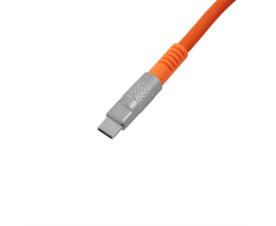 Дата кабель USB-C + USB A to USB-C 1.0m Double-Sleeved Geek orange Keychron (CAB22_KEYCHRON), изображение 2 Дата кабель USB-C + USB A to USB-C 1.0m Double-Sleeved Geek orange Keychron (CAB22_KEYCHRON), изображение 2