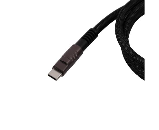 Дата кабель USB-C + USB A to USB-C 1.0m Double-Sleeved Geek black Keychron (CAB21_KEYCHRON), изображение 2 Дата кабель USB-C + USB A to USB-C 1.0m Double-Sleeved Geek black Keychron (CAB21_KEYCHRON), изображение 2