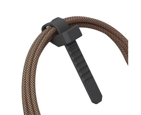 Дата кабель USB-C to USB-C 0.75m v3.2 240W Rugged double braided nylon black+orange UAG (9B4415114097), изображение 10