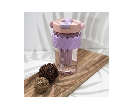 Пляшка для води Kite 700 мл лілово-рожевий (K25-1230-2), зображення 9 Пляшка для води Kite 700 мл лілово-рожевий (K25-1230-2), зображення 9