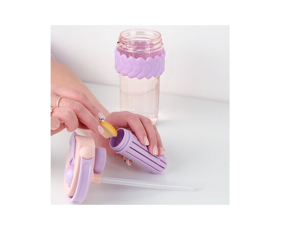 Пляшка для води Kite 900 мл лілово-рожевий (K25-1231-2), зображення 6