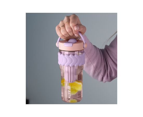 Пляшка для води Kite 900 мл лілово-рожевий (K25-1231-2), зображення 8