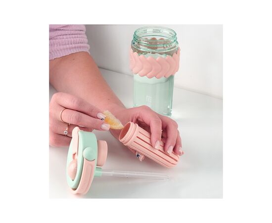 Бутылка для воды Kite 900 мл м'ятно-рожевий (K25-1231-3), изображение 6 Бутылка для воды Kite 900 мл м'ятно-рожевий (K25-1231-3), изображение 6