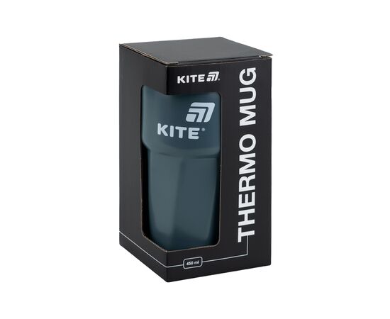 Термокружка Kite 450 мл сіра (K25-1220-1), изображение 5 Термокружка Kite 450 мл сіра (K25-1220-1), изображение 5