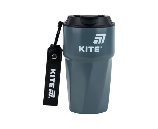 Термокружка Kite 450 мл сіра (K25-1220-1)