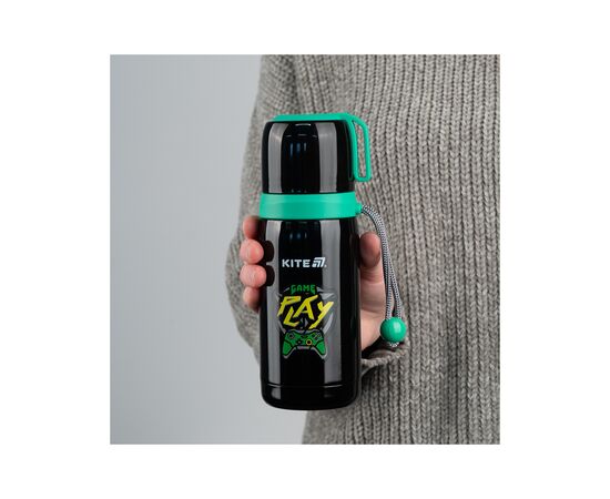 Термос Kite 350 мл Cyber (K25-301-1), изображение 5 Термос Kite 350 мл Cyber (K25-301-1), изображение 5