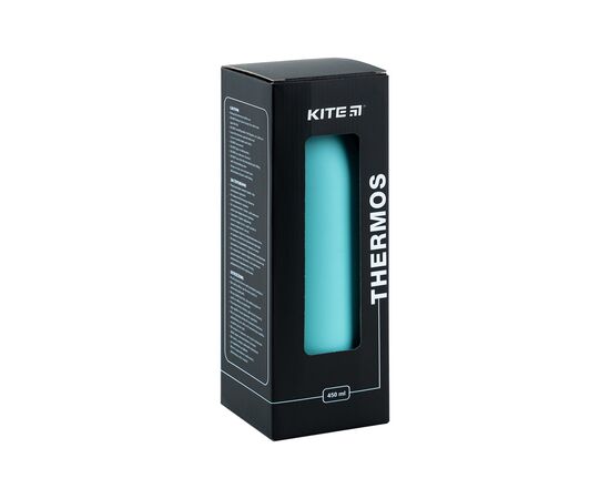 Термос Kite 450 мл м'ятний (K24-1208-4), изображение 4 Термос Kite 450 мл м'ятний (K24-1208-4), изображение 4