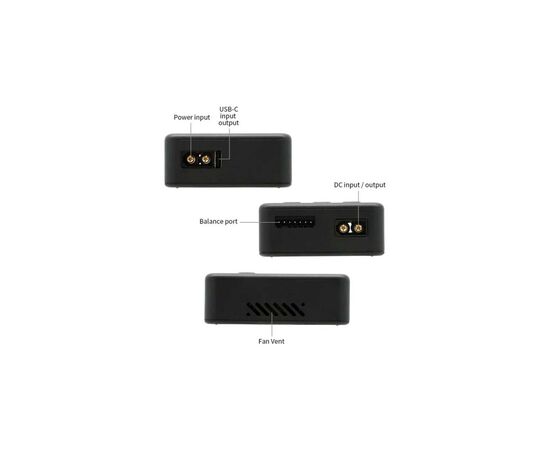 Зарядное устройство для дрона iSDT 608PD, 240W DC/PD dual mode (608PD), изображение 4 Зарядное устройство для дрона iSDT 608PD, 240W DC/PD dual mode (608PD), изображение 4