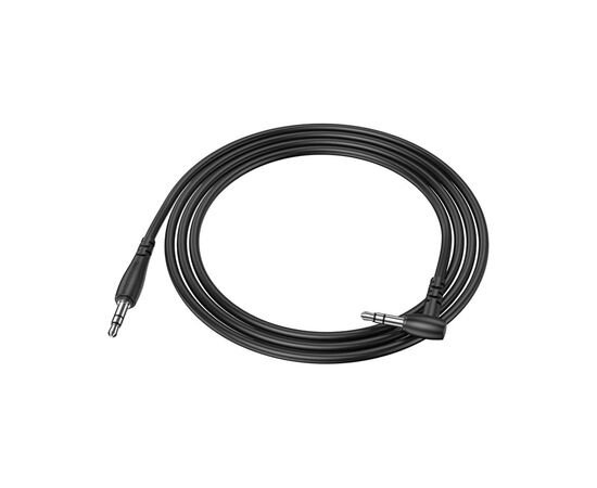 Кабель мультимедийный 3.5mm M to 3.5mm M 1.0m BL10 black BOROFONE (6974443382167)