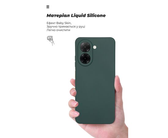 Чохол до мобільного телефона Armorstandart Xiaomi Redmi A5 4G Camera cover Dark Green (ARM85950), зображення 7