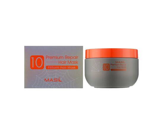 Маска для волос Masil 10 Premium Repair Hair Mask 300 мл (8809744061207), изображение 2 Маска для волос Masil 10 Premium Repair Hair Mask 300 мл (8809744061207), изображение 2