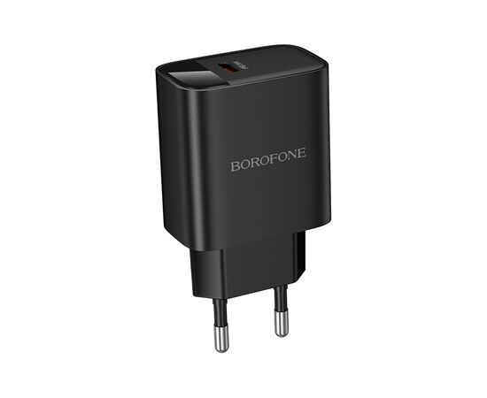 Зарядное устройство BOROFONE BA97A Ilustre USB-C PD30W digital display Black (6941991120480), изображение 5 Зарядное устройство BOROFONE BA97A Ilustre USB-C PD30W digital display Black (6941991120480), изображение 5