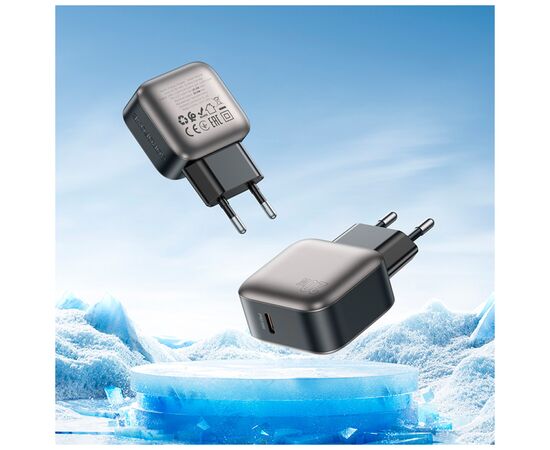 Зарядное устройство BOROFONE BAS53A Absolute USB-C PD20W Black (6941991116179), изображение 7 Зарядное устройство BOROFONE BAS53A Absolute USB-C PD20W Black (6941991116179), изображение 7