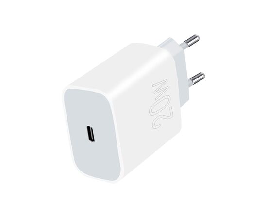 Зарядное устройство WUW C176 USB-C PD20W White (WUW-C176), изображение 2 Зарядное устройство WUW C176 USB-C PD20W White (WUW-C176), изображение 2