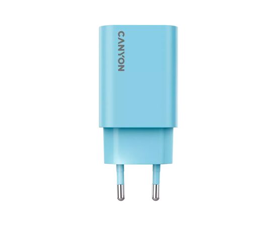 Зарядное устройство Canyon 30CL OnCharge USB-C PD30W Light Blue (CNE-CHA30CLLBL), изображение 5 Зарядное устройство Canyon 30CL OnCharge USB-C PD30W Light Blue (CNE-CHA30CLLBL), изображение 5