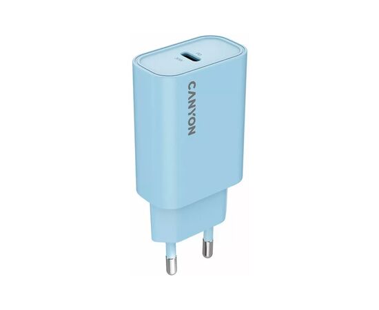 Зарядное устройство Canyon 30CL OnCharge USB-C PD30W Light Blue (CNE-CHA30CLLBL)