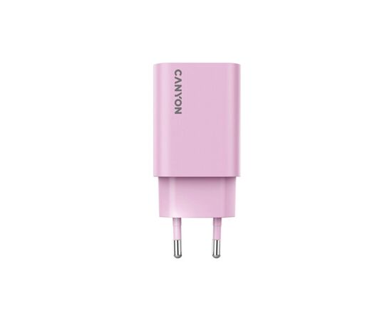 Зарядное устройство Canyon 30CL OnCharge USB-C PD30W Pink (CNE-CHA30CLPK), изображение 2 Зарядное устройство Canyon 30CL OnCharge USB-C PD30W Pink (CNE-CHA30CLPK), изображение 2