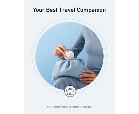 Зарядное устройство Anker MagGo Wireless Charging Pad 15W 3-in-1 Foldable White (B25M8H21), изображение 4 Зарядное устройство Anker MagGo Wireless Charging Pad 15W 3-in-1 Foldable White (B25M8H21), изображение 4