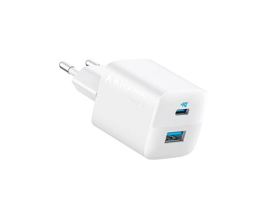 Зарядний пристрій Anker PowerPort 323 33W USB-C + USB-C White (A2331G21)