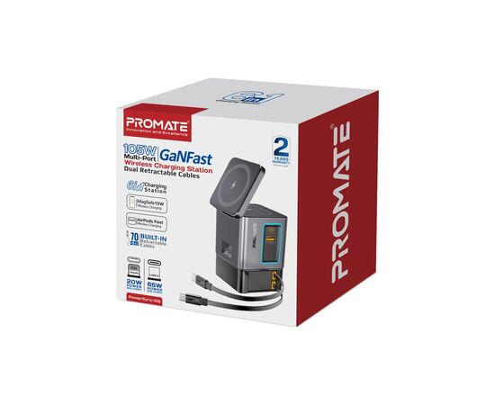Зарядное устройство Promate wireless charger powersync-105 (powersync-105), изображение 9 Зарядное устройство Promate wireless charger powersync-105 (powersync-105), изображение 9