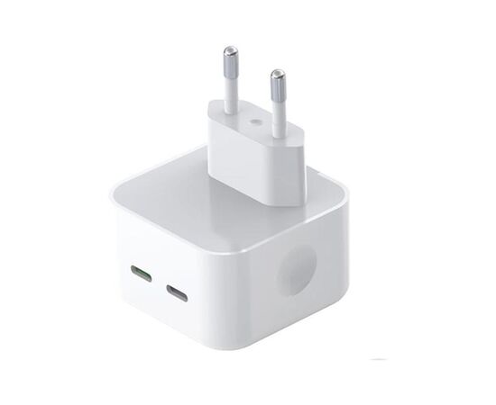 Зарядний пристрій XO L102 2xUSB-C PD35W White (L102.white), зображення 2 Зарядний пристрій XO L102 2xUSB-C PD35W White (L102.white), зображення 2