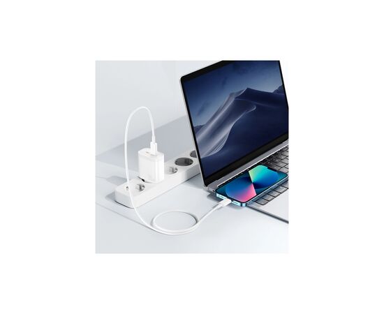 Зарядний пристрій XO L105 2xUSB-C PD35W White (L105.white), зображення 2 Зарядний пристрій XO L105 2xUSB-C PD35W White (L105.white), зображення 2