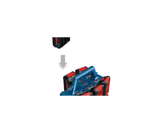 Зарядное устройство для аккумуляторов инструмента Bosch Professional GAL 18V6-80, 14.4/18V, 1.8кг (1.600.A01.U9L), изображение 2 Зарядное устройство для аккумуляторов инструмента Bosch Professional GAL 18V6-80, 14.4/18V, 1.8кг (1.600.A01.U9L), изображение 2