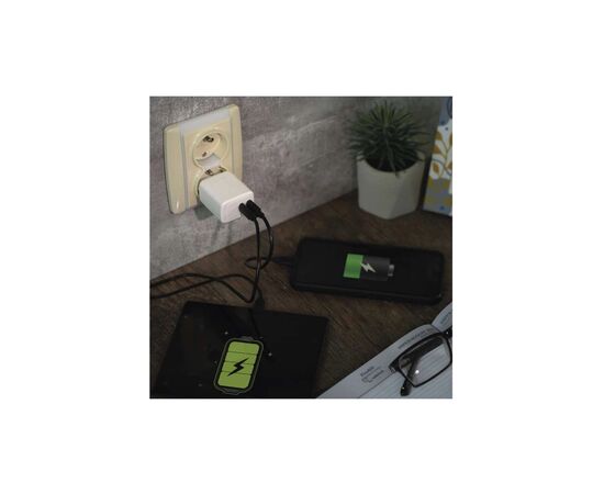 Зарядное устройство EMOS V03G35 2xUSB-C 35W GaN (V03G35), изображение 9 Зарядное устройство EMOS V03G35 2xUSB-C 35W GaN (V03G35), изображение 9