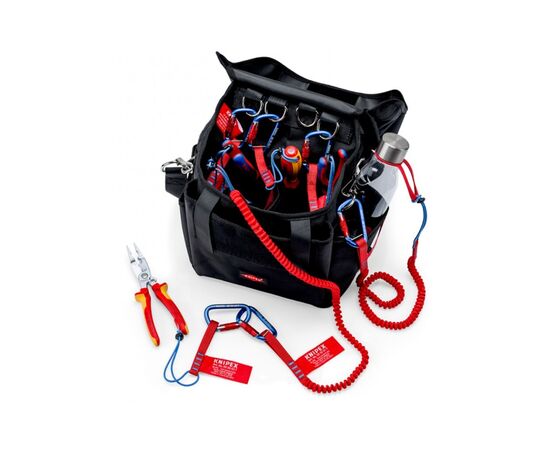 Сумка для инструмента KNIPEX для работ на высоте, пустая (маленькая) (00 50 50 T LE), изображение 5 Сумка для инструмента KNIPEX для работ на высоте, пустая (маленькая) (00 50 50 T LE), изображение 5