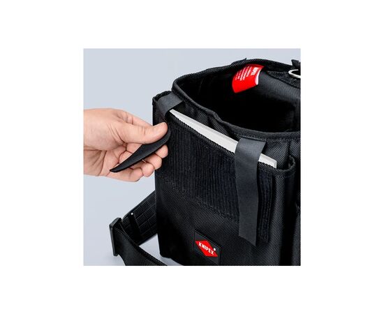 Сумка для инструмента KNIPEX для работ на высоте, пустая (маленькая) (00 50 50 T LE), изображение 6 Сумка для инструмента KNIPEX для работ на высоте, пустая (маленькая) (00 50 50 T LE), изображение 6