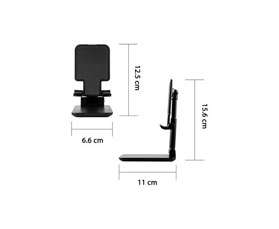 Подставка для планшета Dynamode smartphones/tablets 4-13 inches (Phone Stand black), изображение 11 Подставка для планшета Dynamode smartphones/tablets 4-13 inches (Phone Stand black), изображение 11