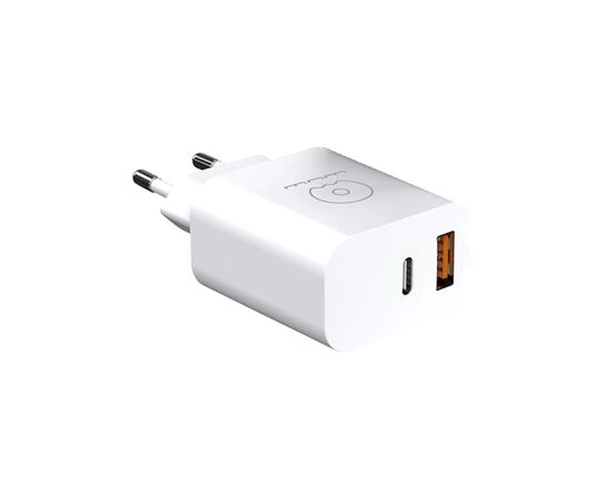 Зарядний пристрій WUW C172 1xUSB-C PD20W + 1xUSB QC3.0 18W Black (6972573335381)