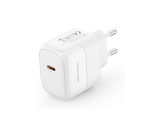 Зарядний пристрій XO L136 20W USB-C PD White (L136_White), зображення 4 Зарядний пристрій XO L136 20W USB-C PD White (L136_White), зображення 4