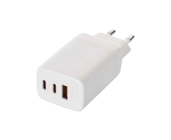 Зарядное устройство EMOS V05G65 1xUSB-A + 2xUSB-C PD65W GaN (V05G65), изображение 2