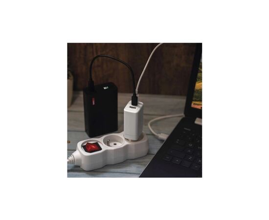 Зарядное устройство EMOS V05G65 1xUSB-A + 2xUSB-C PD65W GaN (V05G65), изображение 8