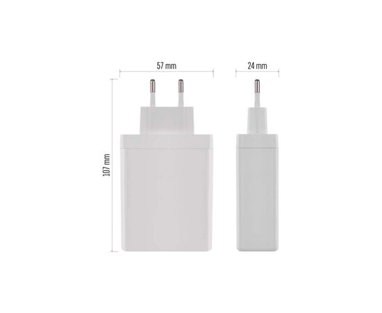 Зарядное устройство EMOS V06G120 1xUSB-A + 3xUSB-C PD120W GaN (V06G120), изображение 10