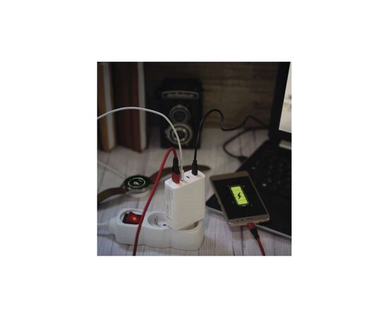 Зарядное устройство EMOS V06G120 1xUSB-A + 3xUSB-C PD120W GaN (V06G120), изображение 8