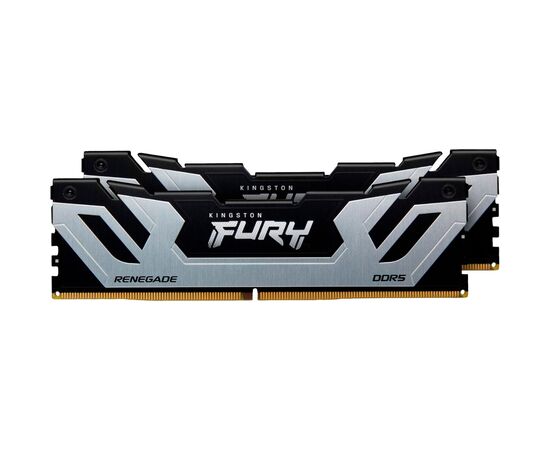 Модуль памяти для компьютера DDR5 48GB (2x24GB) 8800 MHz Renegade Black/Silver Kingston Fury (ex.HyperX) (KF588CU42RSK2-48), изображение 2 Модуль памяти для компьютера DDR5 48GB (2x24GB) 8800 MHz Renegade Black/Silver Kingston Fury (ex.HyperX) (KF588CU42RSK2-48), изображение 2