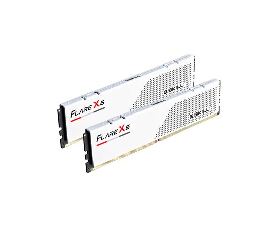 Модуль памяти для компьютера DDR5 48GB (2x24GB) 6000 MHz Flare X5 Matte White G.Skill (F5-6000J3036F24GX2-FX5W), изображение 2 Модуль памяти для компьютера DDR5 48GB (2x24GB) 6000 MHz Flare X5 Matte White G.Skill (F5-6000J3036F24GX2-FX5W), изображение 2