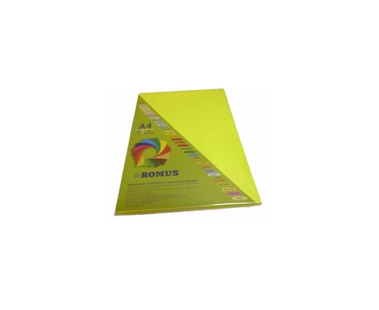 Бумага Romus A4 80 г/м2 100c, yellow neon (R50713)