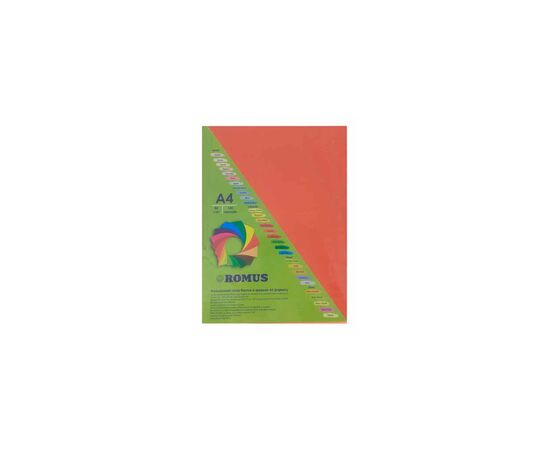 Бумага Romus A4 80 г/м2 100c, red brick (R51130)