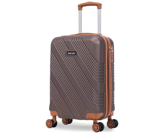 Чемодан Semi Line 20" S T5850-1 Brown (DAS303355), изображение 3 Чемодан Semi Line 20" S T5850-1 Brown (DAS303355), изображение 3