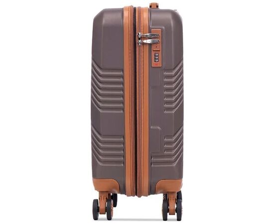 Чемодан Semi Line 20" S T5850-1 Brown (DAS303355), изображение 4 Чемодан Semi Line 20" S T5850-1 Brown (DAS303355), изображение 4