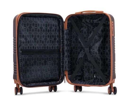 Чемодан Semi Line 20" S T5850-1 Brown (DAS303355), изображение 6 Чемодан Semi Line 20" S T5850-1 Brown (DAS303355), изображение 6